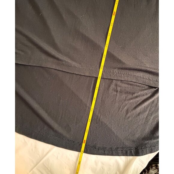 Jane Ashley Black High-Low Maxi Skirt Elastic Waist Viscose Fabric Women’s 3X - Picture 7 of 7